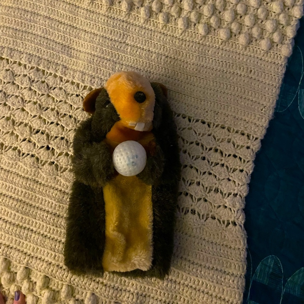 Caddyshack gopher golf club cover